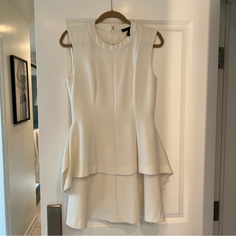 BCBGMaxAzria Classic White Top